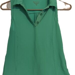 Athleta Teal Sleeveless Tank Top